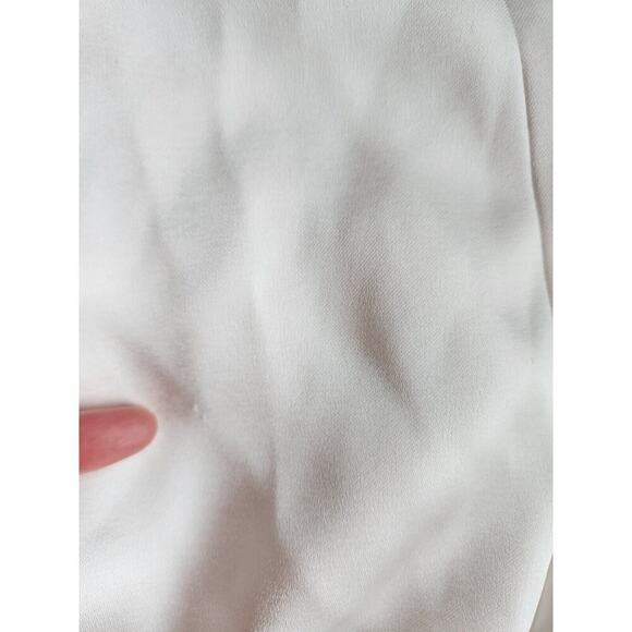 NWD Reformation Elena Satin Strapless Wedding Gown Dress Size 10 Ivory #4B416 - Picture 12 of 16